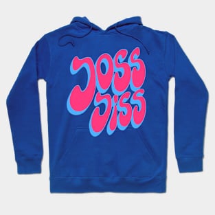 Typography Joss Jiss Word Lettering  Indonesian Hoodie